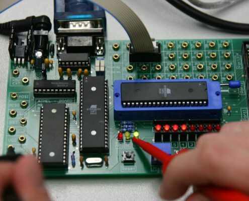 elektrische prüfung board