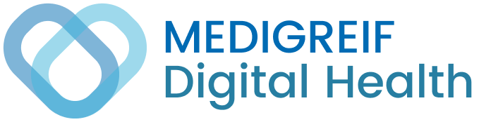 Referenz: Logo der MEDIGREIF Digital Health GmbH